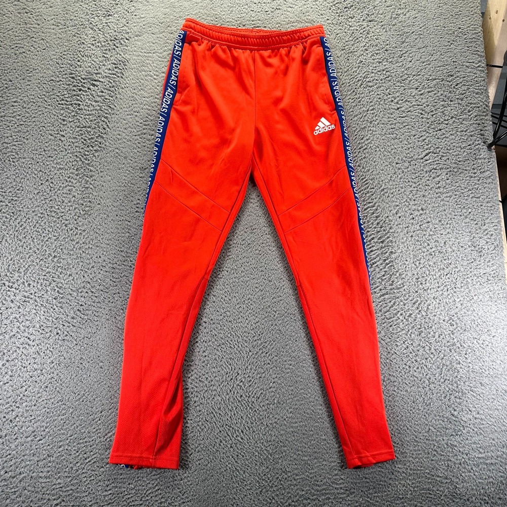 Adidas Tiro 19 Aeroready Pant Boys XL Red‎ Polyester Track Tapered Performance
